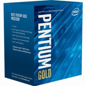 Intel S1200 PENTIUM Gold G6400 BOX 2x4 58W GEN10