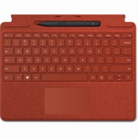 Microsoft Surface Signature Pro 8/9/X Type Cover+SlimPen2 AT/DE Red *NEW*