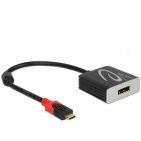 KAB Adapter USB-C > DisplayPort (ST-BU) 4K 60Hz DeLOCK Black