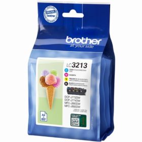 Brother Tinte LC-3213VALDR Value Pack (BK/C/M/Y)
