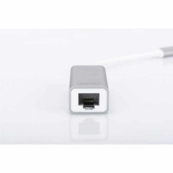 Digitus USB-C > Gigabit LAN (ST-BU) Adapter Weiß