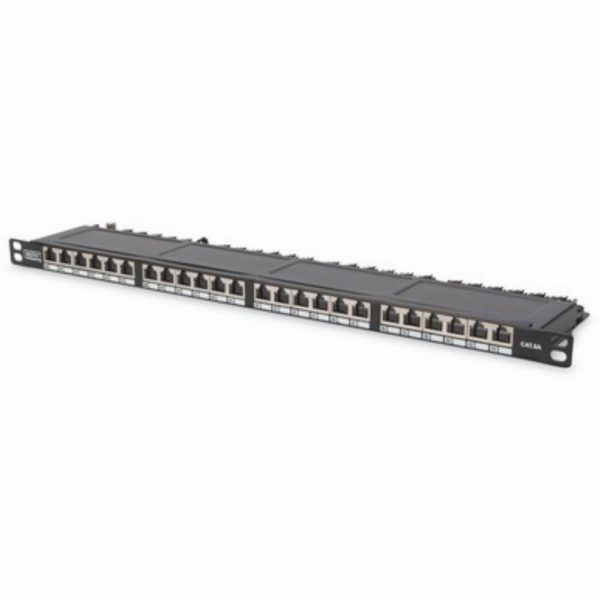 NWSZ Patchpanel 19" 24P CAT6 black geschirmt DIGITUS