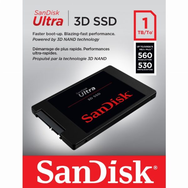 SSD 2.5" 1TB Sandisk Ultra 3D