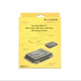 3.0 A - SATA 6 Gb/s / IDE 40 Pin / IDE 44 (Buchse - Stecker) Konverter Delock