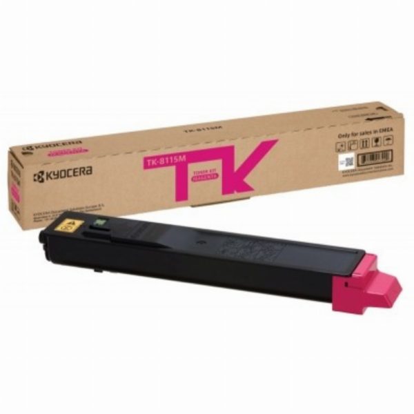 Kyocera Toner TK-8115M Magenta bis zu 6.000 Seiten gem. ISO/IEC 19798