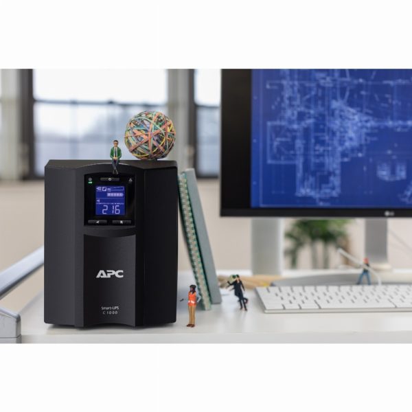 APC Smart-UPS Tower SMC1000iC 600W 1000VA SmartConnect LCD