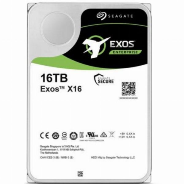 16TB Seagate Exos X16 ST16000NM001G 7200RPM Ent.