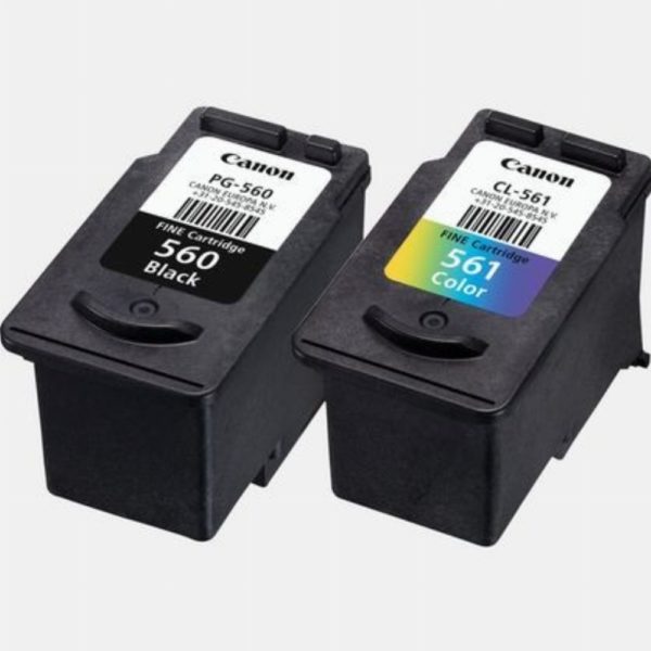 Canon Tinte PG-560/CL-561 3713C006 2er Pack (BK/Color) bis zu 180 Seiten