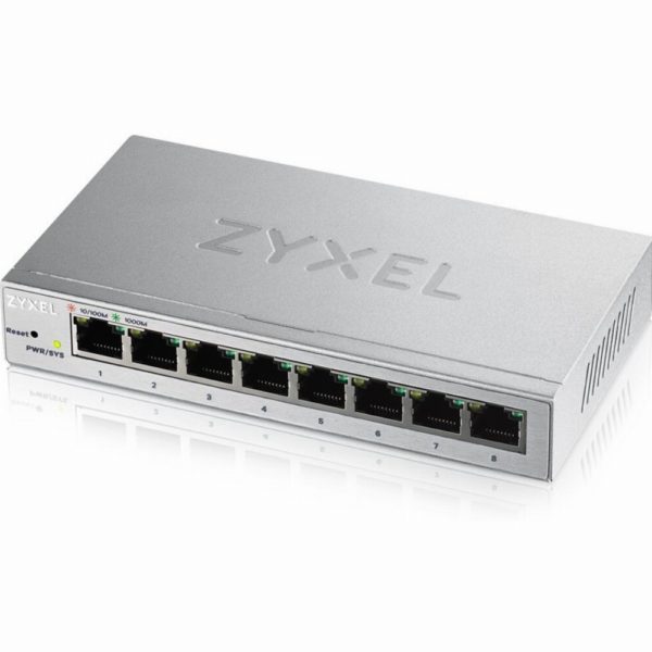 8P Zyxel GS1200-8 - Switch - 8 Anschlüsse - managed