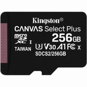 CARD 256GB Kingston Canvas Select Plus MicroSDXC 100MB/s +Adapter