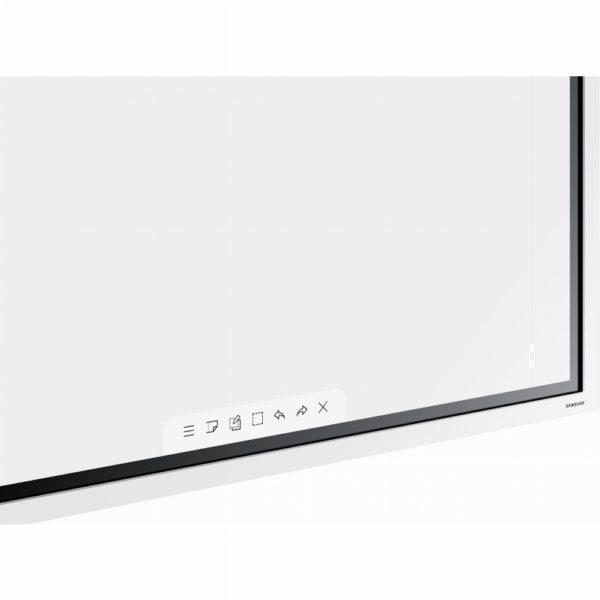 LFD 139,7cm/55'' (3840x2160) Samsung Flip 2 WM55R 16:9 8ms Touchscreen VESA USB 2xHDMI Speaker 4K Ultra HD White