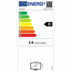 60,5cm/23,8" (1920x1080) Fujitsu B24-8 TS Pro Pivot DVI VGA USB LS black