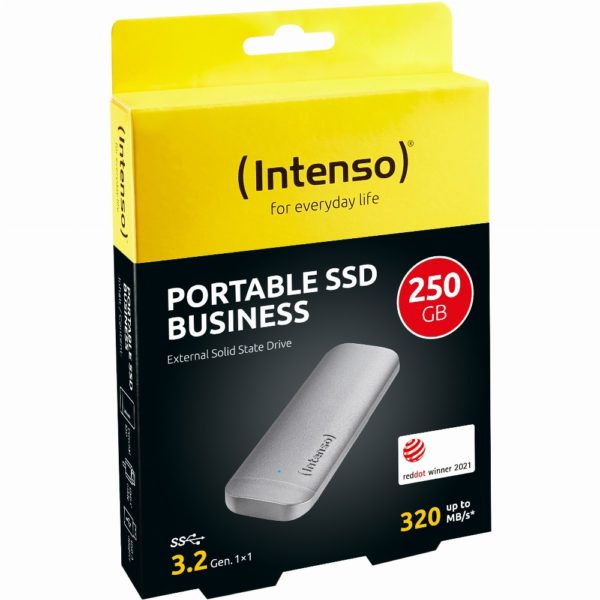 250GB Intenso Business Portable USB 3.2 Anthrazit