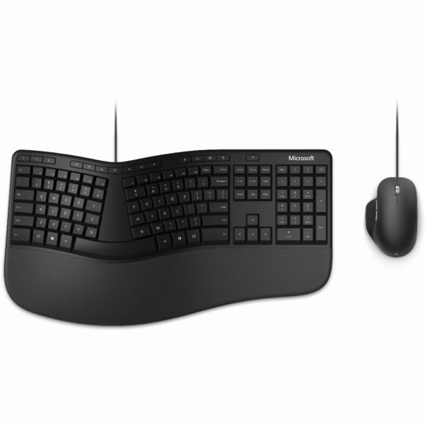 Microsoft Ergonomic Desktop Tastatur+Maus Set QWERTZ DE