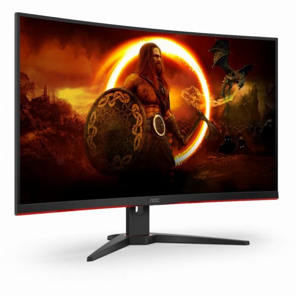 80cm/31,5'' (1920x1080) AOC C32G2ZE Gaming Curved 16:9 1ms 240Hz DisplayPort 2xHDMI VGA VESA Speaker Full HD Black