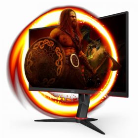 68,6cm/27'' (1920x1080) AOC C27G2ZU/BK Gaming Curved 16:9 0,5ms 240Hz 2xHDMI DisplayPort VESA Lift Speaker Full HD Black Red