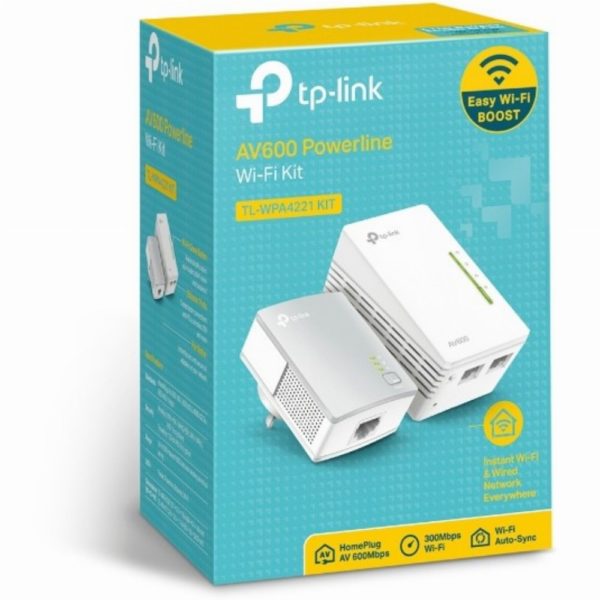 INTD TP-LINK Powerline TL-WPA4221 KIT AV600-300Mbit/s-WLAN-Powerline-Extender KIT