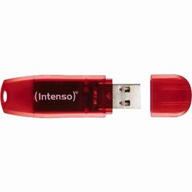 STICK 128GB USB 2.0 Intenso 3502491 Rainbow Line Red