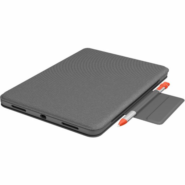 Logitech Slim Folio Bluetooth Tastatur und Schutzhülle gray - für für Apple 10.9" iPad Air (4. Generation)