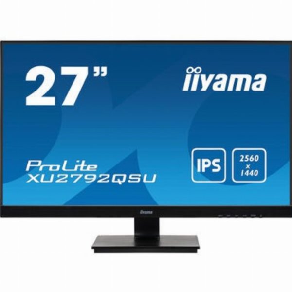 68,5cm/27'' (2560x1440) iiyama ProLite XU2792QSU-B1 16:9 5ms IPS HDMI DVI DisplayPort VESA Speaker QHD Black