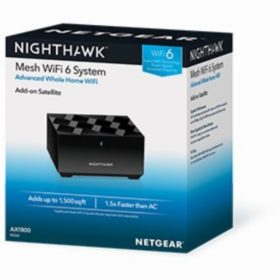 Netgear Nighthawk Mesh WiFi 6 Add-On Satellite (MS60)