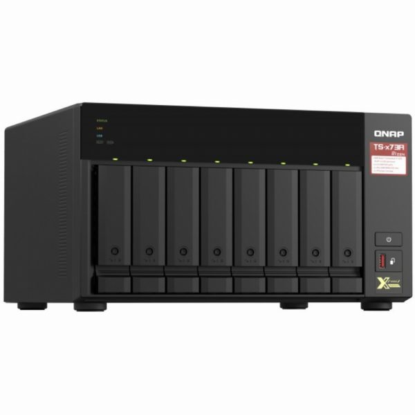 8-Bay Qnap TS-873A-8G 8 Bay NAS Enclosure - Storage Server - NAS