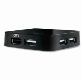 USB2.0 HUB 4Port D-Link DUB H4 aktiv mit Netzteil Black