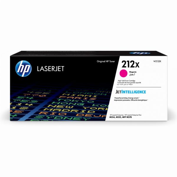 HP Toner 212X W2123X Magenta bis zu 10.000 Seiten