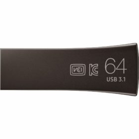 STICK 64GB USB 3.1 Samsung Bar Plus Titan grey