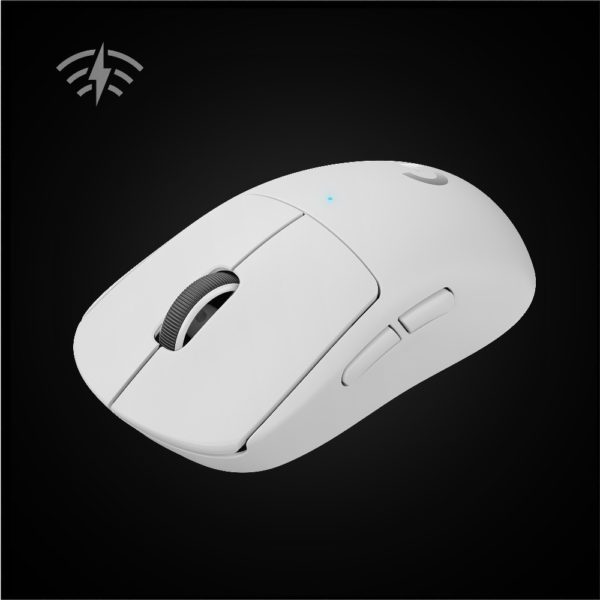 Logitech PRO X SUPERLIGHT LIGHTSPEED Wireless Gaming Mouse Optisch Weiß