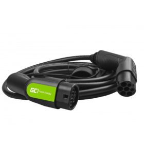 EM Green Cell Elektroauto Ladekabel/electric car charging cable Typ 2 7,2KW 32A 7m Black