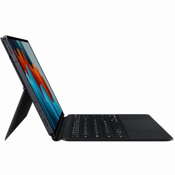 EF-DT870UBEGEU - Touchpad - Samsung - Galaxy Tab S7 - Schwarz - 27,9 cm (11 Zoll) - Andocken