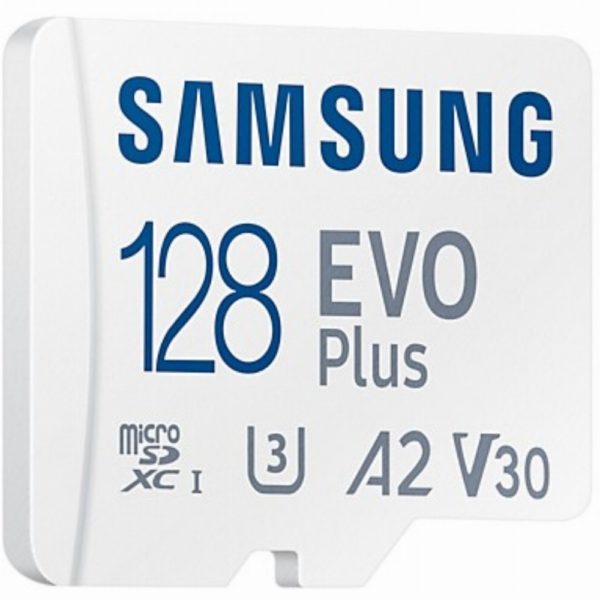 CARD 128GB Samsung EVO Plus microSDXC 130MB/s +Adapter