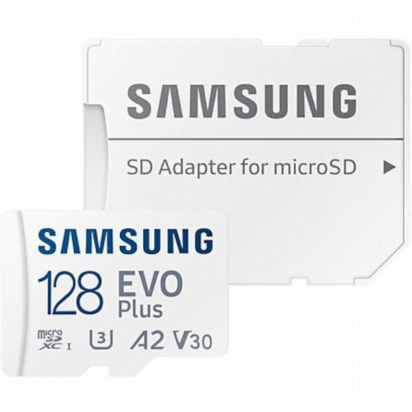 CARD 128GB Samsung EVO Plus microSDXC 130MB/s +Adapter