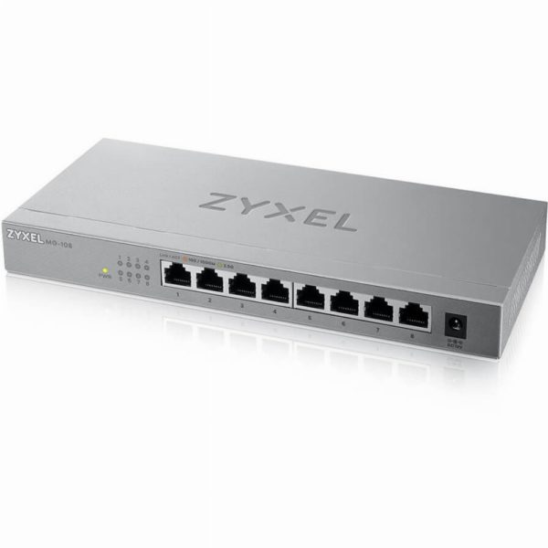 8P ZyXEL MG-108 - 8x 2.5G Unmanaged