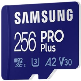 CARD 256GB Samsung PRO Plus MicroSDXC 120MB/s +Adapter