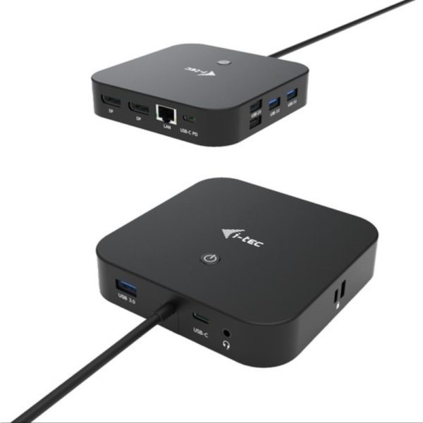 i-tec USB-C Dual Display Docking Station + Power Delivery 100W