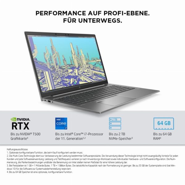 HP ZBook Firefly 15 G8 i7-1165G7/32GB/1TB SSD/Quadro T500/FHD/matt/W10Pro