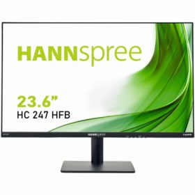 59,9cm/23,6'' (1920x1080) Hannspree HE247HFB 16:9 5ms HDMI VGA VESA Tilt Speaker Full HD Black