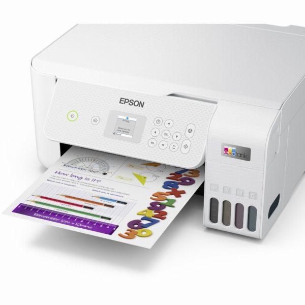 T Epson EcoTank ET-2826 Tintenstrahldrucker 3in1 A4 WLAN WiFi Weiss