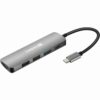Sandberg 336-20 USB-C HUB 4-Port 4xUSB 3.0 SuperSpeed Silver