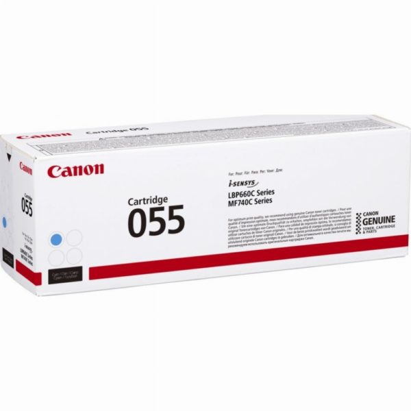 Canon Toner 055 Cyan bis 2.100 Seiten