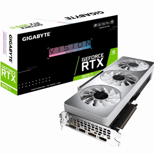 RTX 3070 TI 8GB Gigabyte VISION OC LHR GDDR6 3Fan