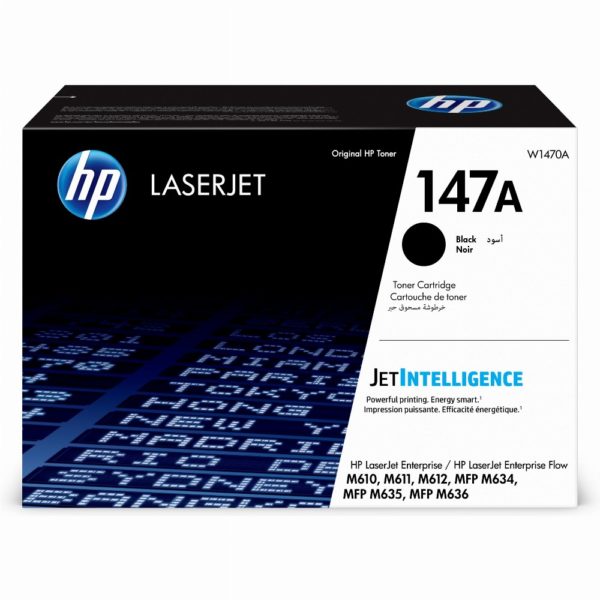 HP Toner 147A W1470A Schwarz bis 10.500 Seiten