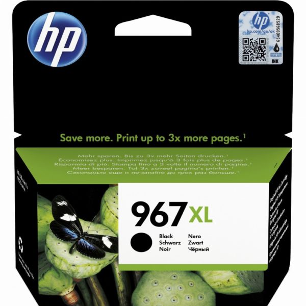 TIN HP Tinte 967 XL 3JA31AE Schwarz