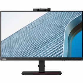 61cm/24'' (1920x1080) Lenovo ThinkVision T24v-20 16:9 4ms IPS HDMI VGA DisplayPort VESA Pivot Speaker Full HD Black