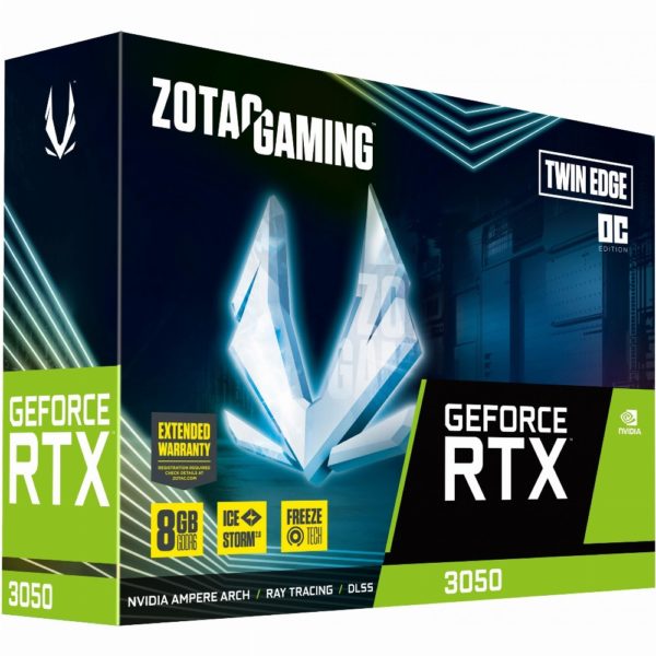 RTX 3050 8GB ZOTAC GAMING Twin Edge OC GDDR6