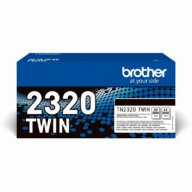 TON Brother Toner TN-2320TWIN Schwarz 2er Pack bis zu 2.600 Seiten nach ISO/IEC 19752
