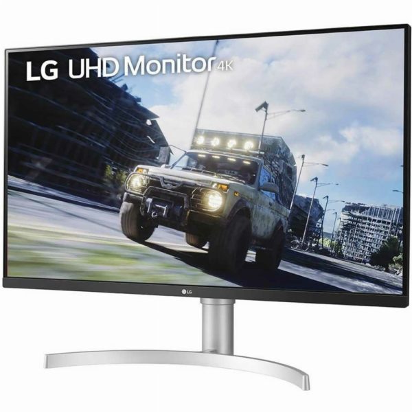 81,3cm/32'' (3840x2160) LG 32UN550-W 16:9 4ms 2xHDMI DisplayPort VESA Speaker 4K Silver/White