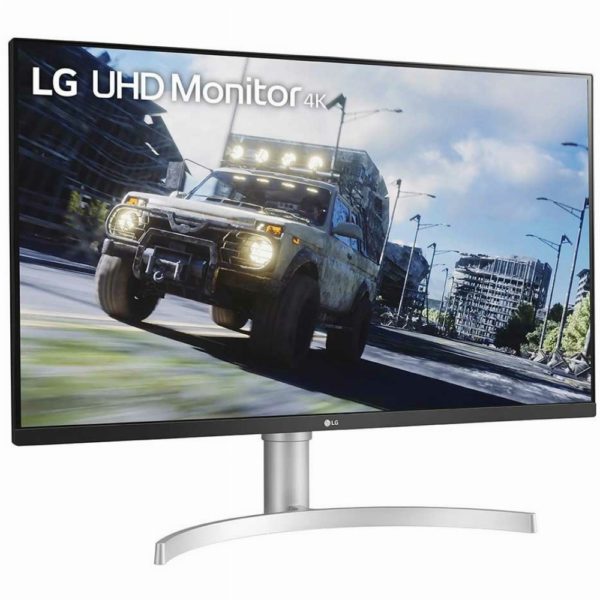 81,3cm/32'' (3840x2160) LG 32UN550-W 16:9 4ms 2xHDMI DisplayPort VESA Speaker 4K Silver/White